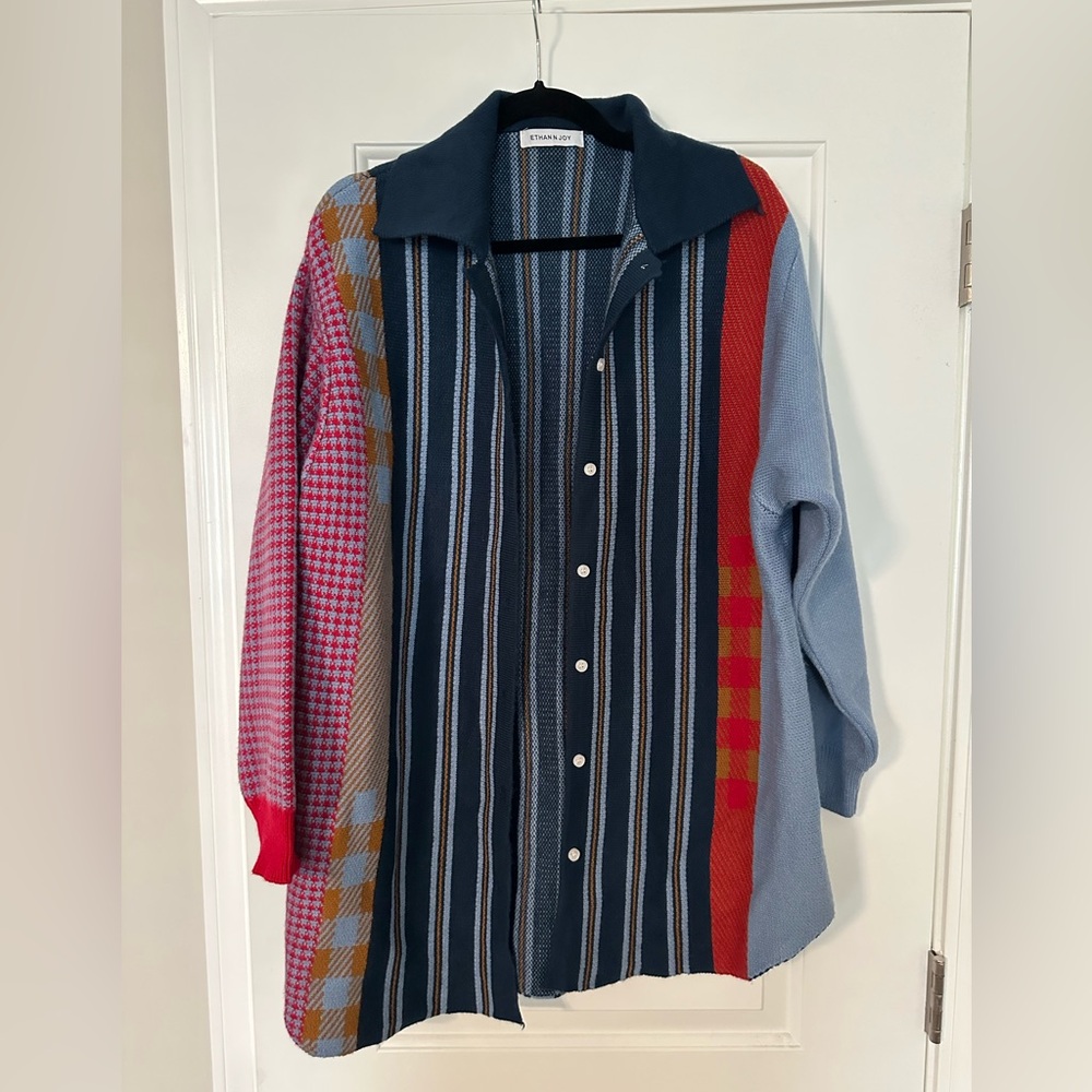 Colorful Striped/ Mixed Patterned Cardigan